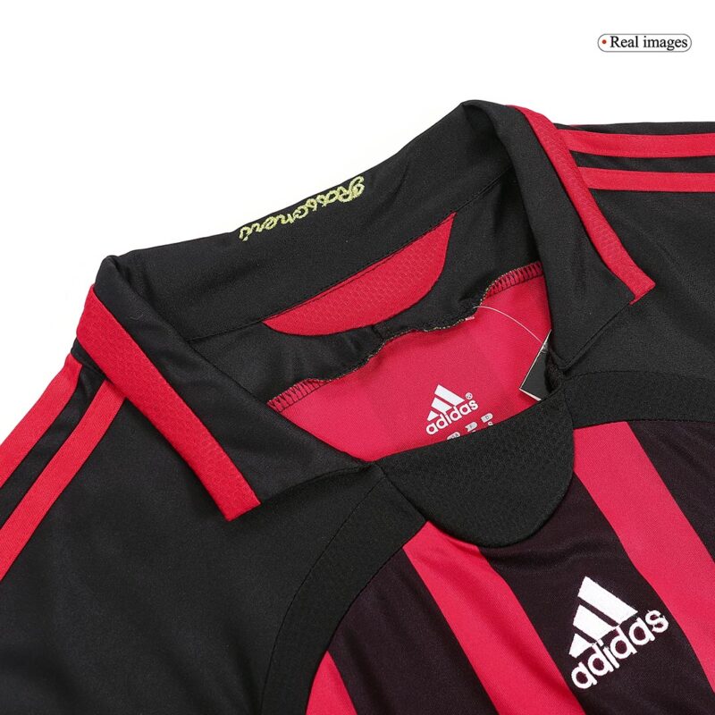 Vintage Soccer Jersey KAKA' #22 AC Milan Home 2006/07