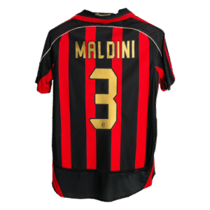 Vintage Soccer Jersey MALDINI #3 AC Milan Home 2006/07