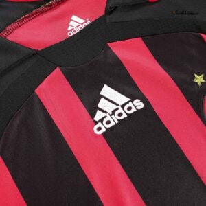 Vintage Soccer Jersey AC Milan Home Long Sleeve 2006/07