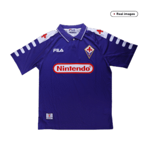 Retro Fiorentina Home Jersey 1998/99 By FILA