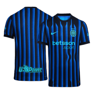 Inter Milan Home Authentic Soccer Jersey 2025/26