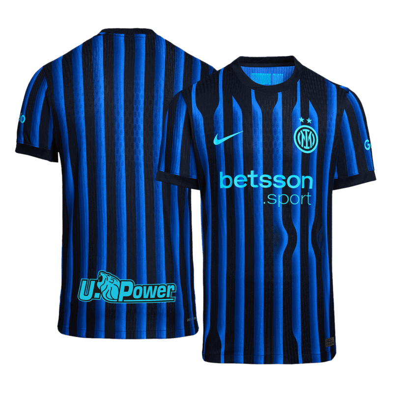 Inter Milan Home Authentic Soccer Jersey 2025/26