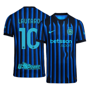 LAUTARO #10 Inter Milan Home Authentic Soccer Jersey 2025/26