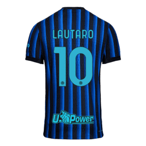 LAUTARO #10 Inter Milan Home Authentic Soccer Jersey 2025/26