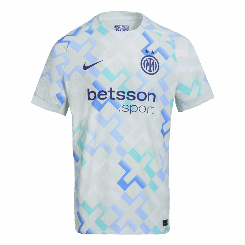 Inter Milan Away Authentic Soccer Jersey 2025/26
