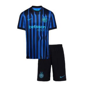 Inter Milan Home Kids Soccer Jerseys Kit 2025/26