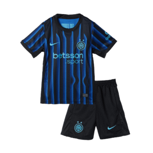 Inter Milan Home Kids Soccer Jerseys Kit 2025/26