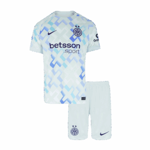 Inter Milan Away Kids Soccer Jerseys Kit 2025/26