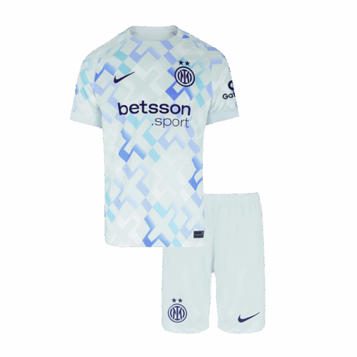Inter Milan Away Kids Soccer Jerseys Kit 2025/26