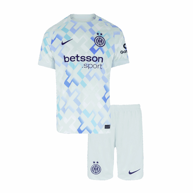 Inter Milan Away Kids Soccer Jerseys Kit 2025/26