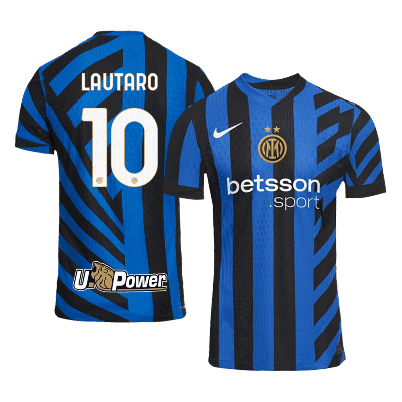 LAUTARO #10 Inter Milan Home Soccer Jersey 2024/25