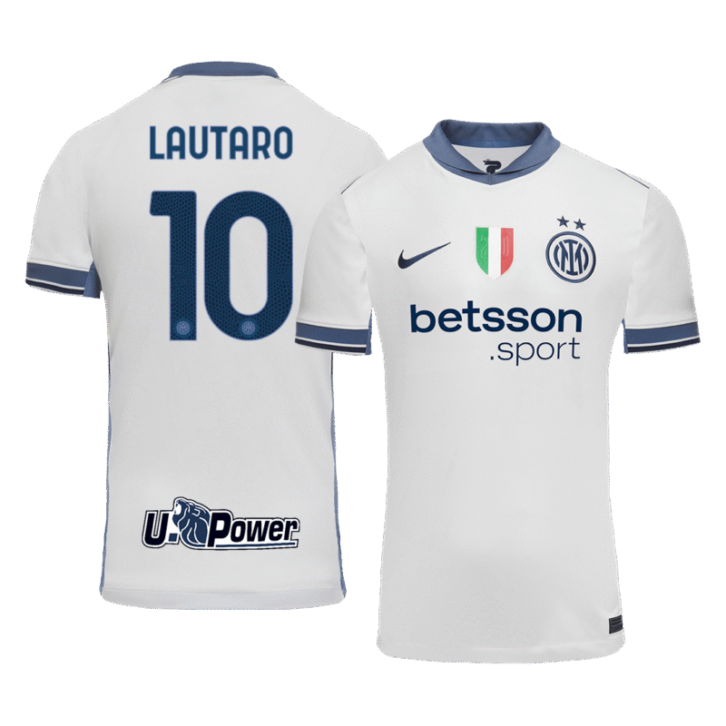 LAUTARO #10 Inter Milan Away Soccer Jersey 2024/25