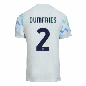 DUMFRIES #2 Authentic Inter Milan Away Soccer Jersey 2025/26 Blue