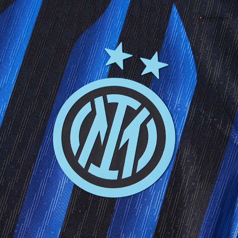 DUMFRIES #2 Authentic Inter Milan Home Soccer Jersey 2025/26 Blue&Black