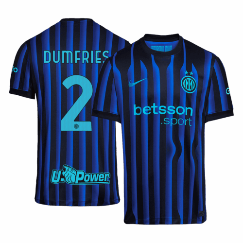Inter Milan DUMFRIES #2 Home Sleeveless Jersey 2025/26