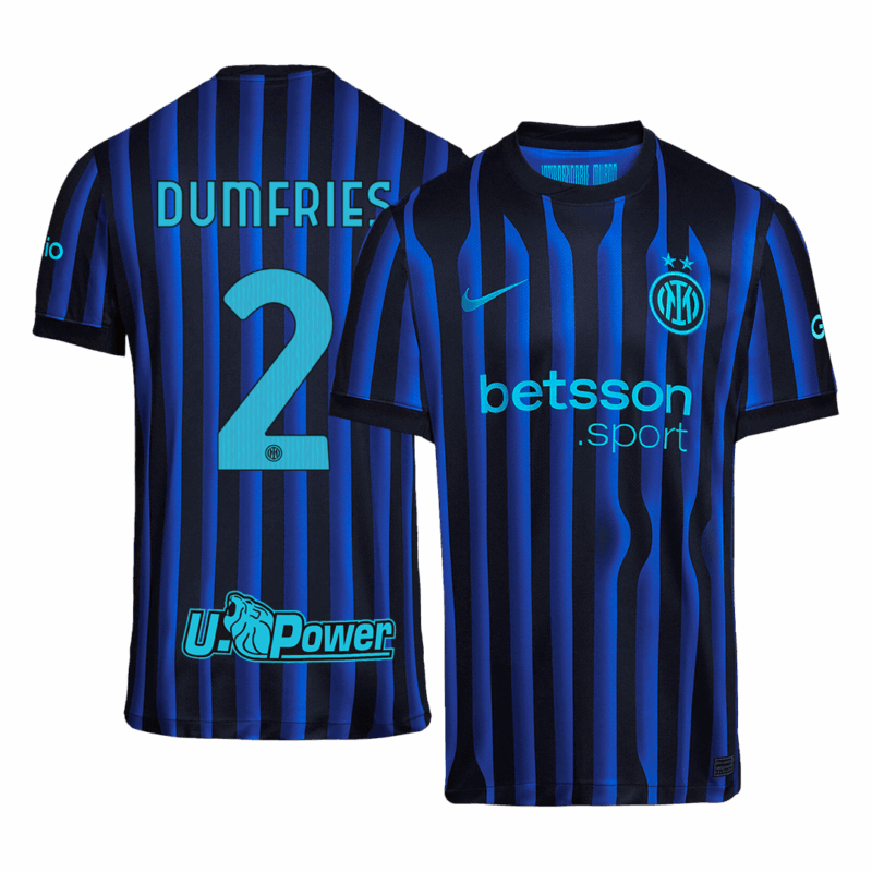 Inter Milan DUMFRIES #2 Home Sleeveless Jersey 2025/26
