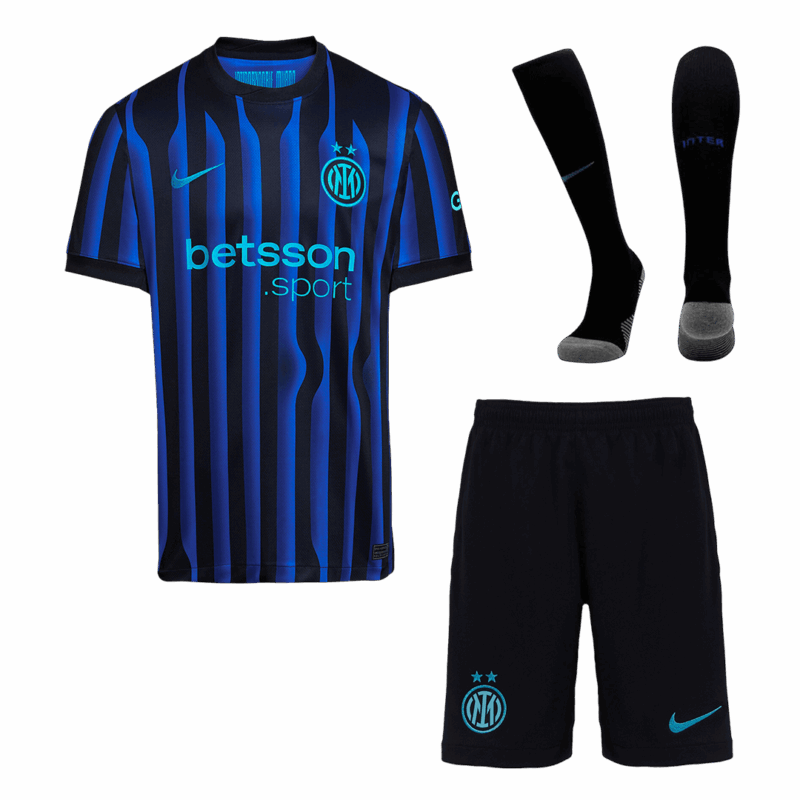 Inter Milan Home Jerseys Full Kit 2025/26
