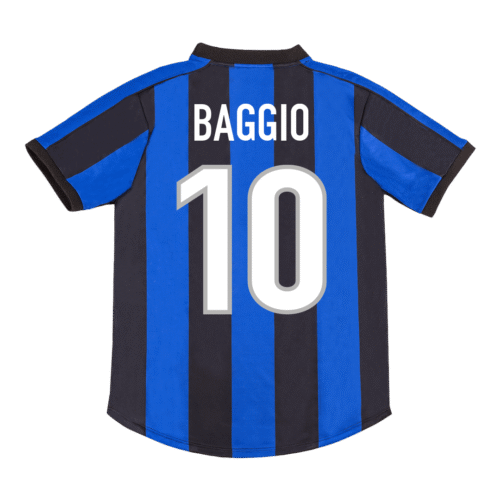 Vintage Soccer Jersey BAGGIO #10 Inter Milan Home 1999/00