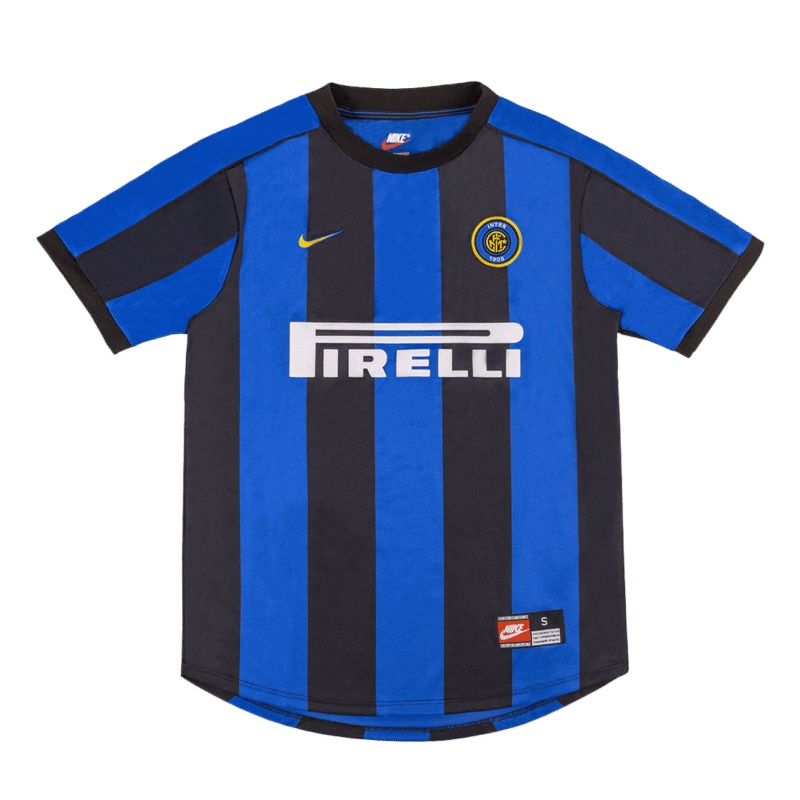 Vintage Soccer Jersey BAGGIO #10 Inter Milan Home 1999/00