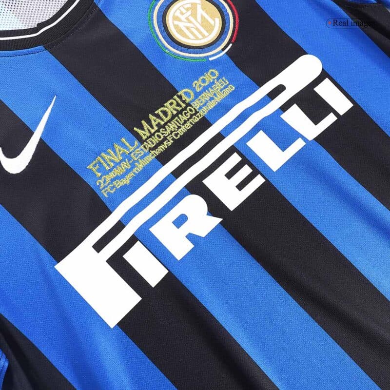 Vintage Soccer Jersey Inter Milan Home 2009/10 - UCL Final