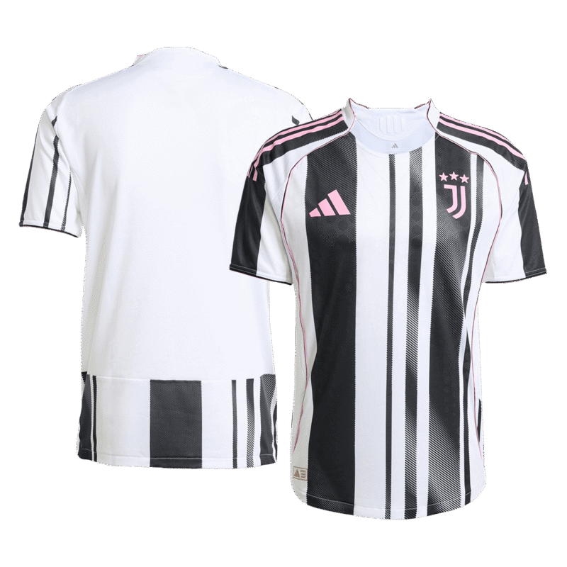 Juventus Home Authentic Soccer Jersey 2025/26