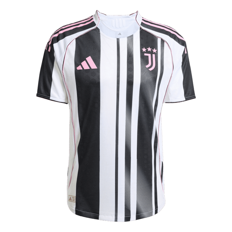Juventus Home Authentic Soccer Jersey 2025/26