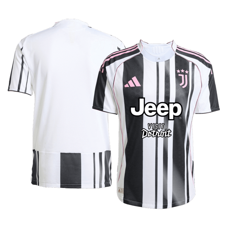 Juventus Home Authentic Soccer Jersey 2025/26