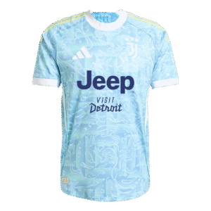 Juventus Away Authentic Soccer Jersey 2025/26
