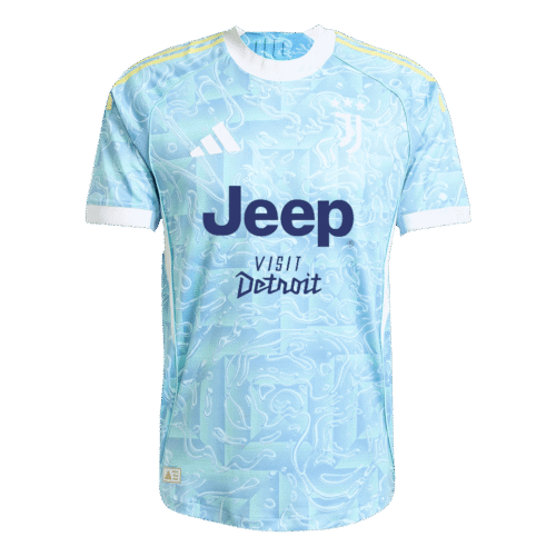 Juventus Away Authentic Soccer Jersey 2025/26
