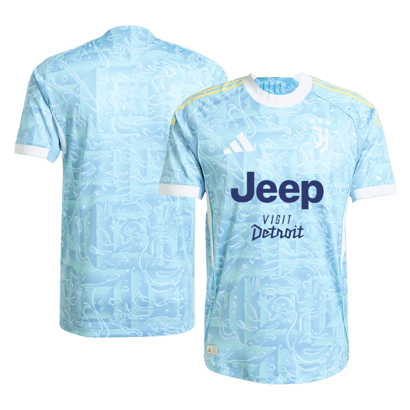 Juventus Away Authentic Soccer Jersey 2025/26