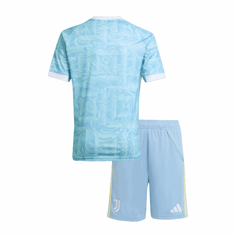 Juventus Away Kids Soccer Jerseys Kit 2025/26