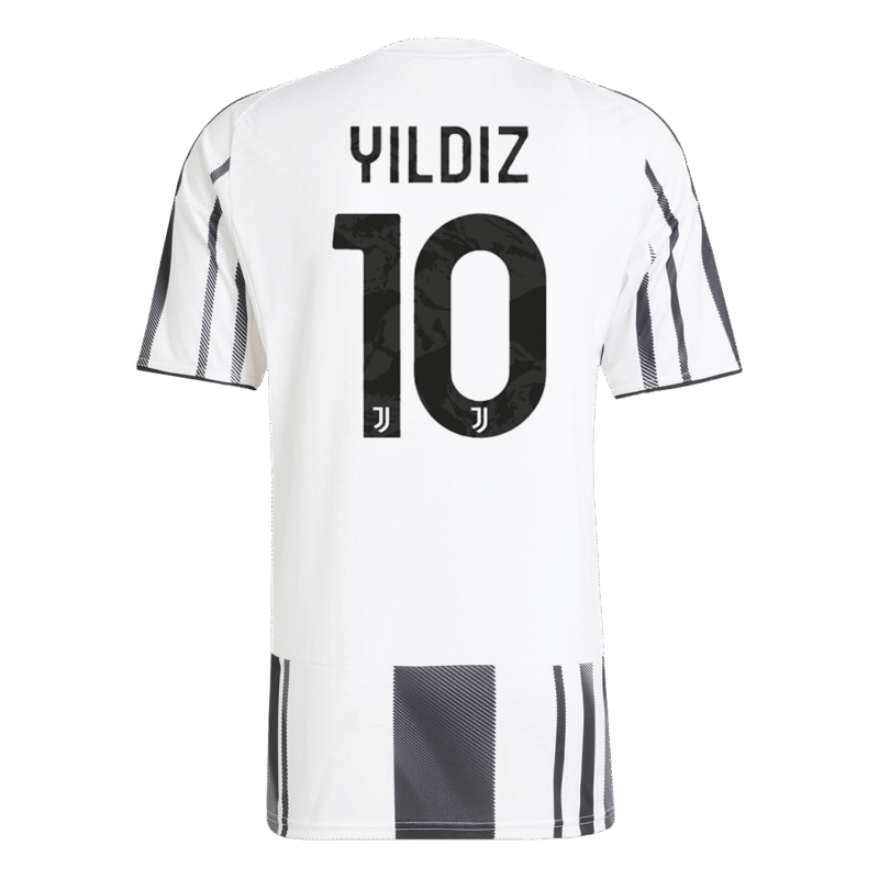 YILDIZ #10 Juventus Home Soccer Jersey 2025/26