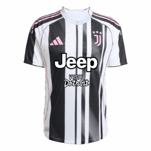 KALULU #15 Authentic Juventus Home Soccer Jersey 2025/26 Black&White