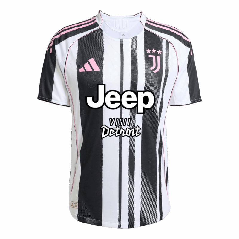 KALULU #15 Authentic Juventus Home Soccer Jersey 2025/26 Black&White