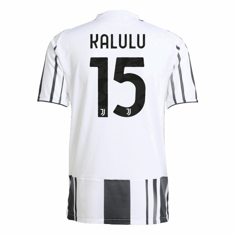 KALULU #15 Authentic Juventus Home Soccer Jersey 2025/26 Black&White