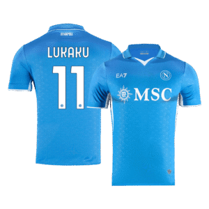 LUKAKU #11 Napoli Home Authentic Soccer Jersey 2024/25