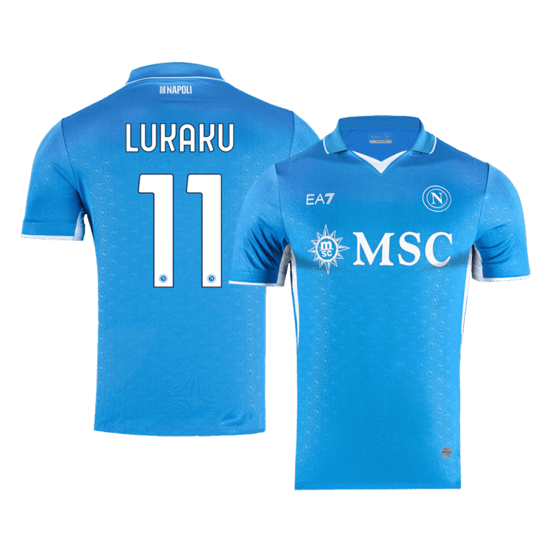 LUKAKU #11 Napoli Home Authentic Soccer Jersey 2024/25