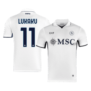 LUKAKU #11 Napoli Away Authentic Soccer Jersey 2024/25