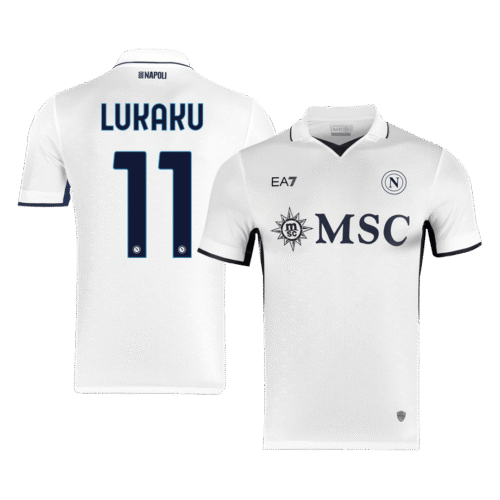 LUKAKU #11 Napoli Away Authentic Soccer Jersey 2024/25