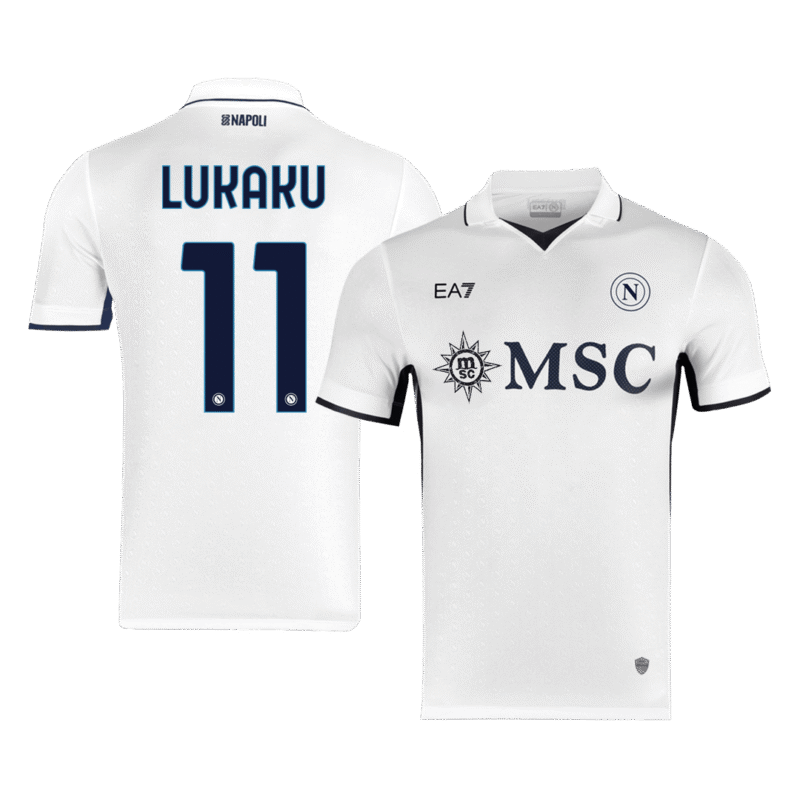 LUKAKU #11 Napoli Away Authentic Soccer Jersey 2024/25