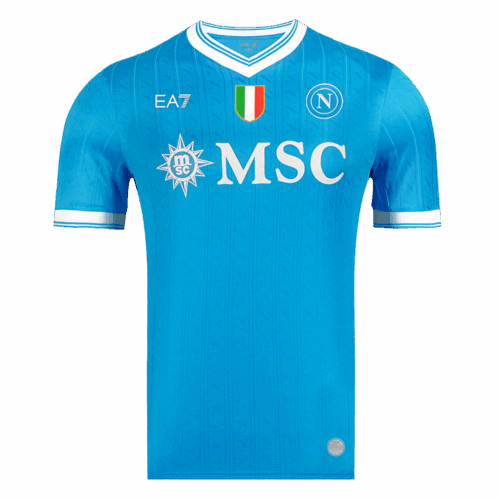 Napoli Home Authentic Soccer Jersey 2025/26