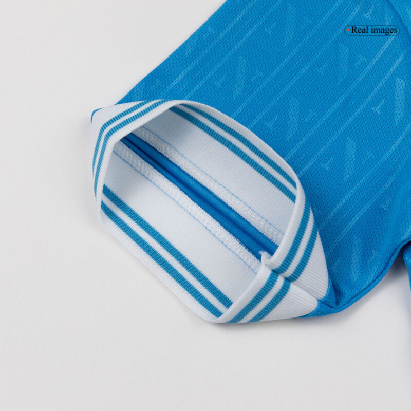 Kid's Napoli Home Soccer Jersey Kit(Jersey+Shorts) 25/26 Blue