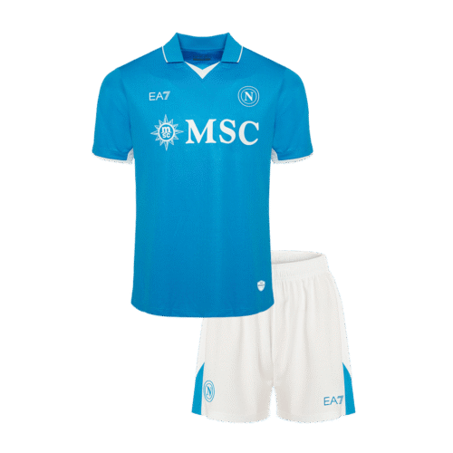 Napoli Home Kids Soccer Jerseys Kit 2024/25