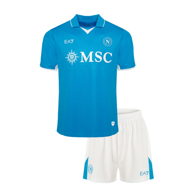 Napoli Home Kids Soccer Jerseys Kit 2024/25