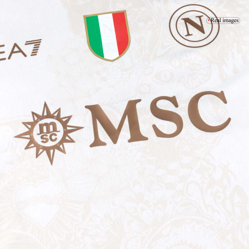 Napoli Away Kids Soccer Jerseys Kit 2025/26