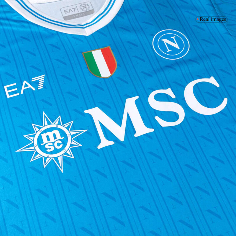 DE BRUYNE #11 Napoli Home Soccer Jersey 2025/26