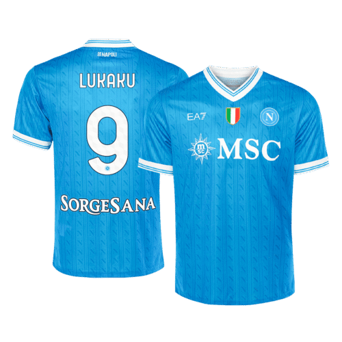 LUKAKU #9 Napoli Home Soccer Jersey 2025/26