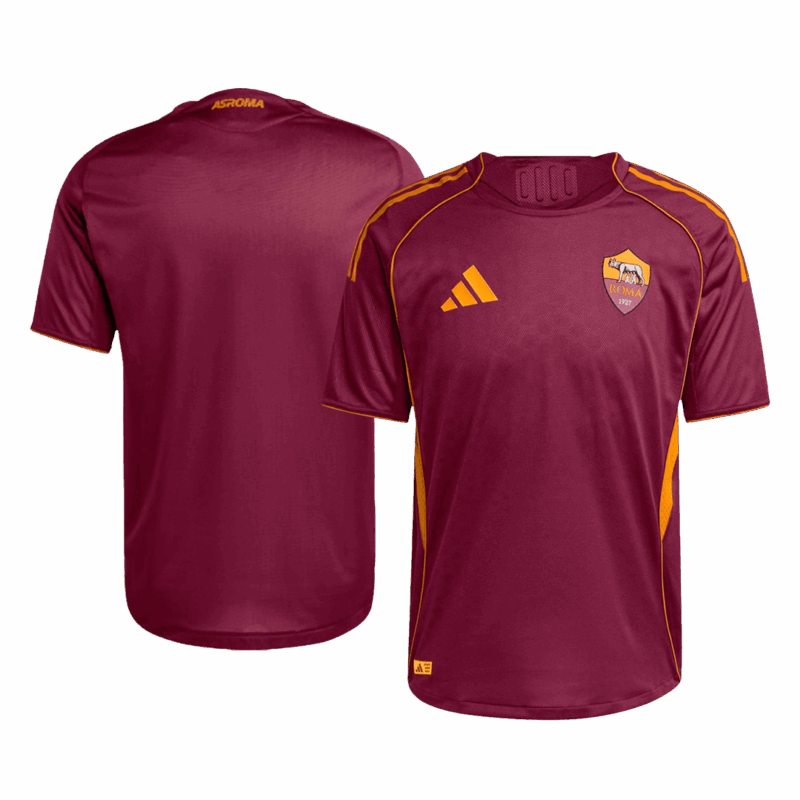 Roma Home Authentic Soccer Jersey 2025/26