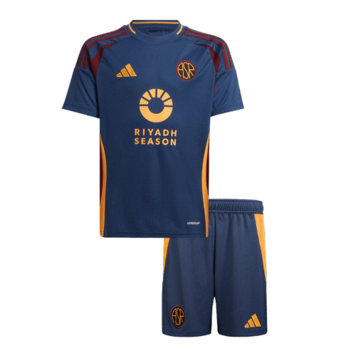 Roma Third Away Kids Soccer Jerseys Kit 2024/25
