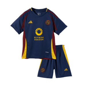 Roma Third Away Kids Soccer Jerseys Kit 2024/25